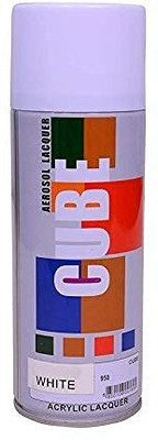 Golden Fox White Spray Paint 400 ml(Pack of 1)