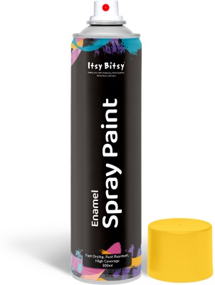 ITSY Bitsy Spray Paints gloss Finish Yellow Spray Paint 300 ml(Pack of 1)