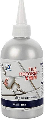 Onpalm Enterprise Tile Reform Glue, Tiles Gap Filler Agent, Waterproof Grout Sealant Adhesive White Spray Paint 280 ml(Pack of 1)