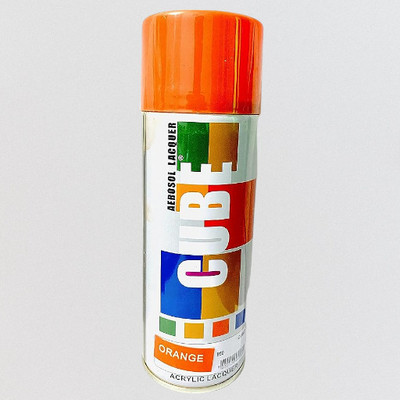 MODAROCK Orange Spray Paint 400 ml(Pack of 1)