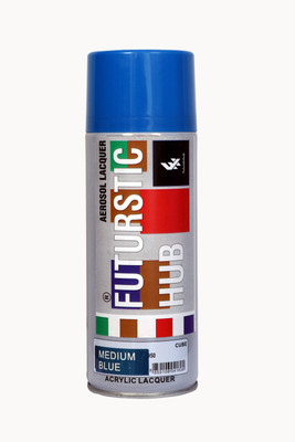 CUBE Cube Aerosol Spray Paint for Multipurpose Blue Spray Paint 400 ml(Pack of 1)