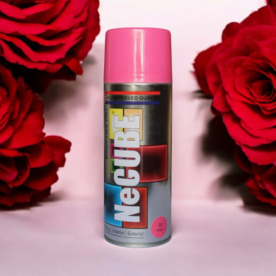 NEWCUBE Premium, Universal & Multipurpose NECUBE PINK Spray Paint 400 ml(Pack of 1)