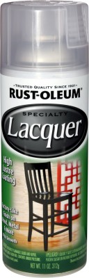 MROkart Rust-Oleum 1906830 Specialty Lacquer Gloss Clear Spray Paint 312 ml(Pack of 1)