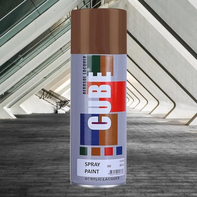 MODAROCK Cube Brown Spray Paint Brown Spray Paint 400 ml(Pack of 1)
