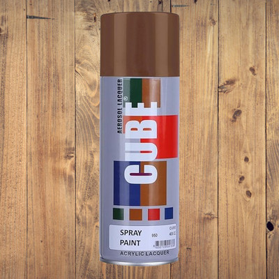 MODAROCK Cube Brown Spray Paint Brown Spray Paint 400 ml(Pack of 1)