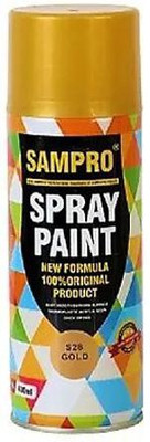 Sampro Gold Spray Paint 400 ml(Pack of 1)