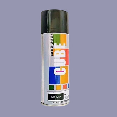 Golden Fox MATT BLACK Spray Paint 400 ml(Pack of 1)