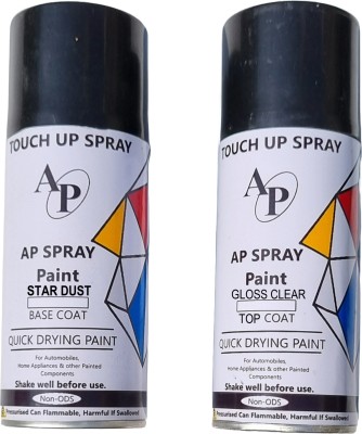 AP PAINTS ALL-Surface Touch up Spray for Hyundai Cars(-i20,i10, Eon, Creta, Elite i20) Star Dust Spray Paint 440 ml(Pack of 2)