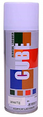 Golden Fox White Spray Paint 400 ml(Pack of 1)