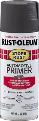 MROkart Rust-Oleum Stops Rust 2089830 AUTOMOTIVE PRIMER Grey Spray Paint 340 ml(Pack of 1)