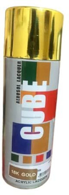 Golden Fox Gold Spray Paint 400 ml(Pack of 1)