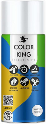 color king 39 Black- Gloss Multi Purpose Spray Paint 400ml 39BlackGloss Spray Paint 400 ml(Pack of 1)