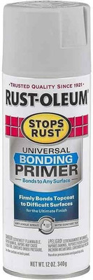 MROkart Rust-Oleum Stops Rust 330491 Universal Bonding Primer Grey Spray Paint 340 ml(Pack of 1)