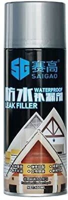 ND BROTHERS Waterproof Leak Filler For Indoor Or Outdoor Use Black Spray Paint 450 ml Black Spray Paint 400 ml(Pack of 1)