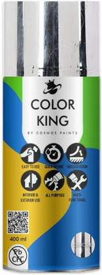 color king 4 Matte-Black Multi Purpose Spray Paint 400ml 4Matt-Black Spray Paint 400 ml(Pack of 1)