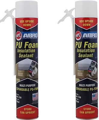 M&M HARIS ABRO PU FOAM INSULATION SPRAY Multipurpose White Spray Paint 1500 ml(Pack of 2)