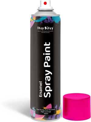 ITSY Bitsy Spray Paint FLUORESCENT PINK - 300ML Multicolor Spray Paint 300 ml(Pack of 1)