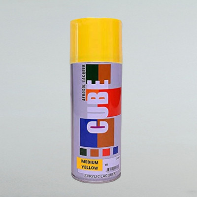 MODAROCK Yellow Spray Paint 400 ml(Pack of 1)