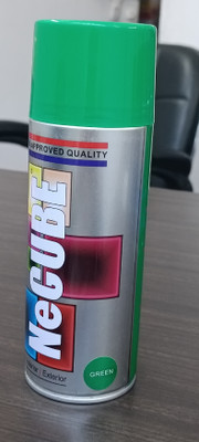 Necube Premium Quality Multi-Purpose Green Spray Paint 400 ml(Pack of 1)