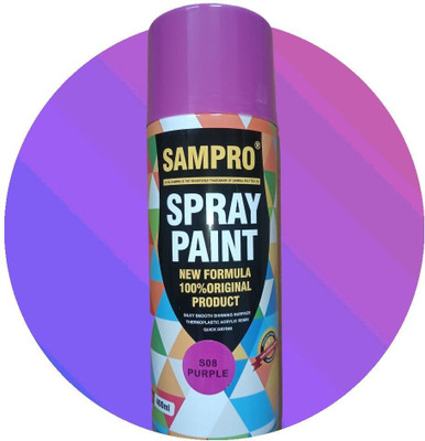Sampro Purple Spray Paint 400 ml(Pack of 1)