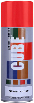 Myryds Premium Quality Multi-Purpose Cube Red Spray Paint 400 ml(Pack of 1)