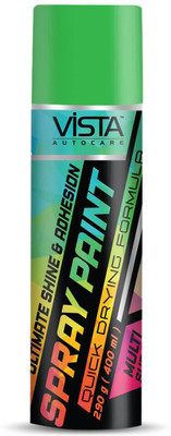 Vista Auto Care Leaf Green Spray Paint 400ml Green Spray Paint 400 ml(Pack of 1)