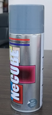 Necube Premium Quality Multi-Purpose Deep Grey Spray Paint 400 ml(Pack of 1)