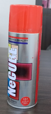 Necube Premium Quality Multi-Purpose Suzuki Red Spray Paint 400 ml(Pack of 1)