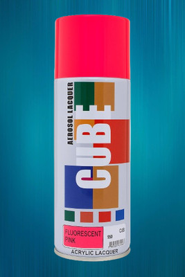 MODAROCK Fluorescent Pink Acrylic Lacquer Spray Paint fluorescent pink Spray Paint 400 ml(Pack of 1)