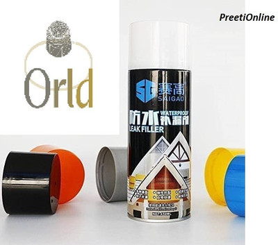 PREETIOnline Waterproof Repair & Sealant Spray Leak Seal Rubber Coating Multicolor Spray Paint 450 ml(Pack of 1)