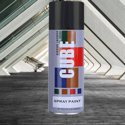 MODAROCK GLOSS BLACK Spray Paint 400 ml(Pack of 1)