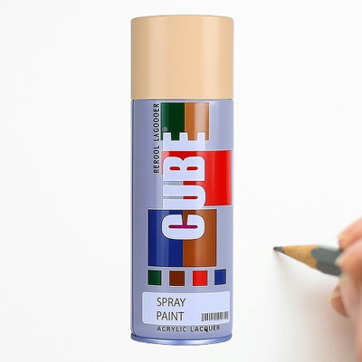 Golden Fox CUBE COPPER SPRAY PAINT Copper Spray Paint 400 ml(Pack of 1)