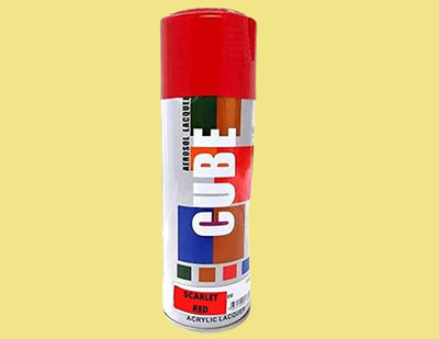 Golden Fox Red Spray Paint 400 ml(Pack of 1)