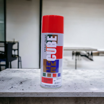 NEGUBE Premium & Universal Spray Paint Red Spray Paint 400 ml(Pack of 1)