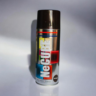 Necube Premium & Universal BRONZE Spray Paint 400 ml(Pack of 1)