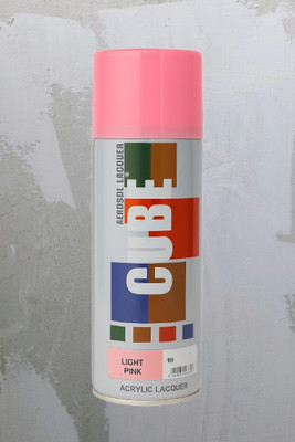 Golden Fox CUBE Light Pink Acrylic Lacquer Spray Paint Pink Spray Paint 400 ml(Pack of 1)