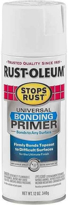 MROkart Rust-Oleum 285011 Stops Rust Universal Bonding Primer White Spray Paint 340 ml(Pack of 1)