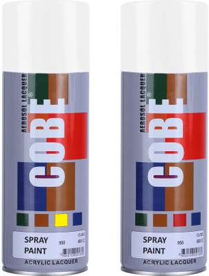 Adarsha Enterprise White Spray Paint 400 ml(Pack of 1)