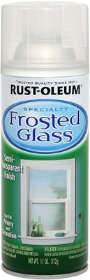 MROkart Rust-Oleum 1903830 SPECIALTY Frosted Glass Clear Spray Paint 312 ml(Pack of 1)