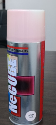 Necube Premium Quality Multi-Purpose Light Pink Spray Paint 400 ml(Pack of 1)