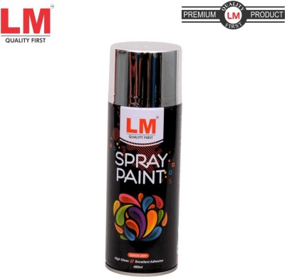 LM Auto Care 400ml Glossy Spray Paint (390g) paint spray Steel Spray Paint 400 ml(Pack of 1)