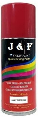 J & F J & F Multipurpose Color Spray Paint Red Spray Paint 400 ml(Pack of 1)
