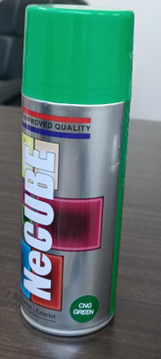 Necube Premium Quality Multi-Purpose CNG Green Spray Paint 400 ml(Pack of 1)