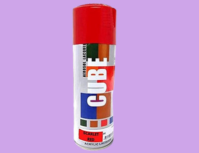 Golden Fox Red Spray Paint 400 ml(Pack of 1)