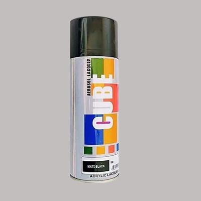 Golden Fox MATT BLACK Spray Paint 400 ml(Pack of 1)