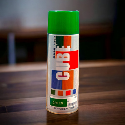 XASTON Green Spray Paint 450 ml(Pack of 1)