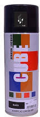 AMTRENDINGZONE Black Spray Paint 650 ml(Pack of 1)
