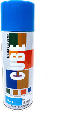 mystic Cube Aerosol Spray Paint for Multipurpose Blue Spray Paint 400 ml(Pack of 1)
