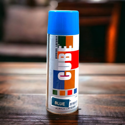 CUBE Blue Spray Paint 450 ml(Pack of 1)