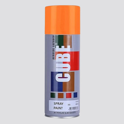 MODAROCK Cube orange Spray Paint Orange Spray Paint 400 ml(Pack of 1)